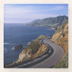 Highway 1 along the California Coast near Glass Coaster
