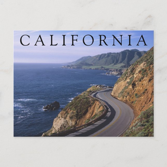 Highway 1 | Carmel California Postcard (Front)