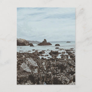 Highway 1 Rocky Beach Postcard