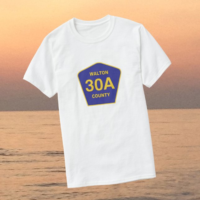 Highway 30A Walton County Florida sign shirt (Creator Uploaded)