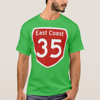 Highway 35 East Coast New Zealand T-Shirt