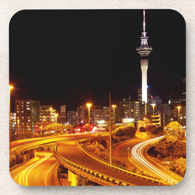 Highway into Auckland Coaster (Front)