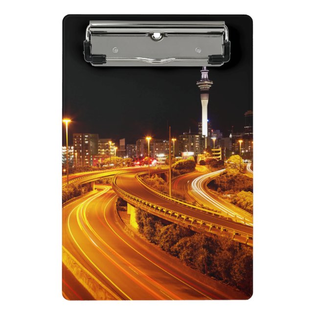 Highway into Auckland Mini Clipboard (Front)