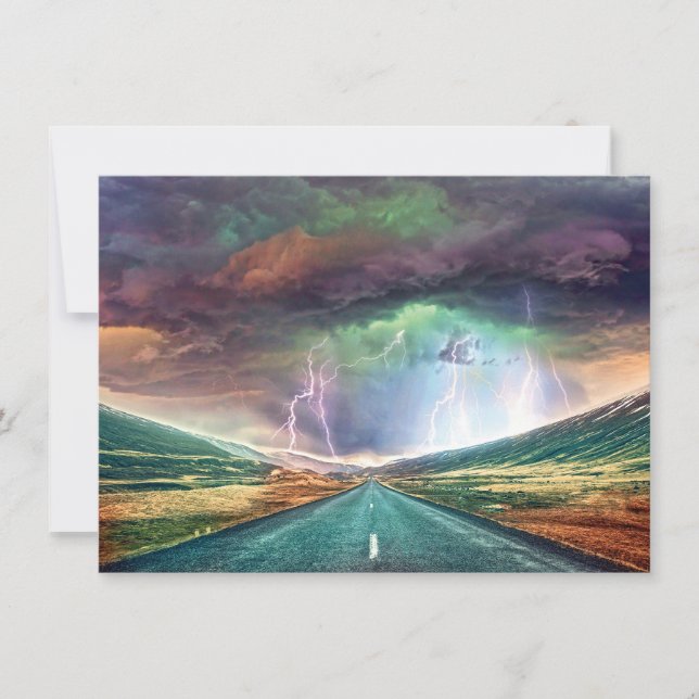 Highway Lightning Landscape (Front)