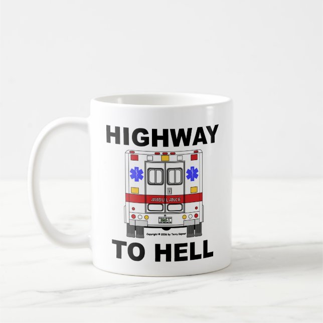 Highway to Hell Ambulance - Cup (Left)