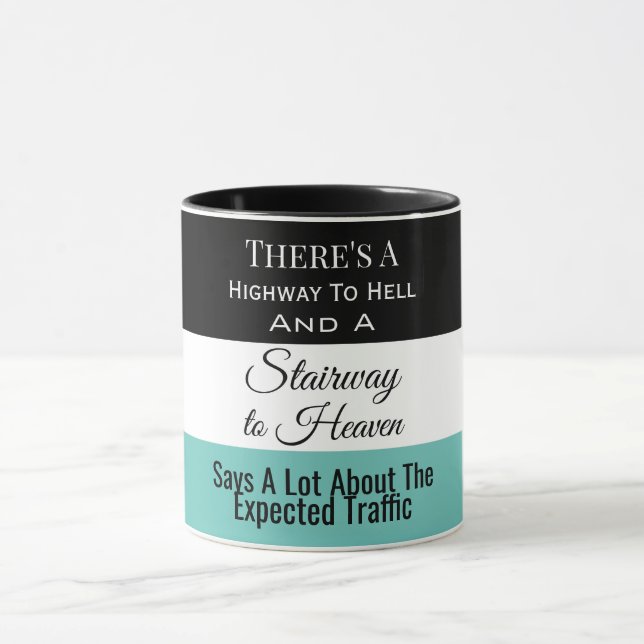 Highway to Hell/Stairway to Heaven Mug (Center)