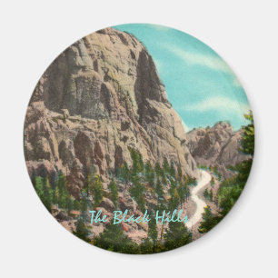 Highway to Mt. Rushmore Magnet