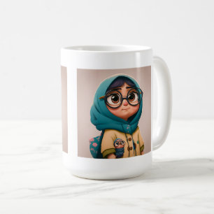 Hijab Girl Classic Mug, 15 oz Coffee Mug
