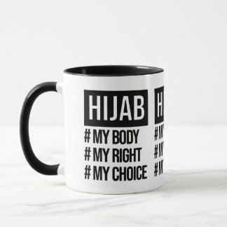 Hijab - My body My choice - Islamic Feminist Mug