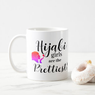 hijabi girls muslim teens coffee mug