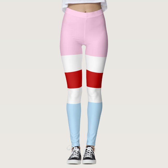 Hijra Pride Flag Leggings (Front)