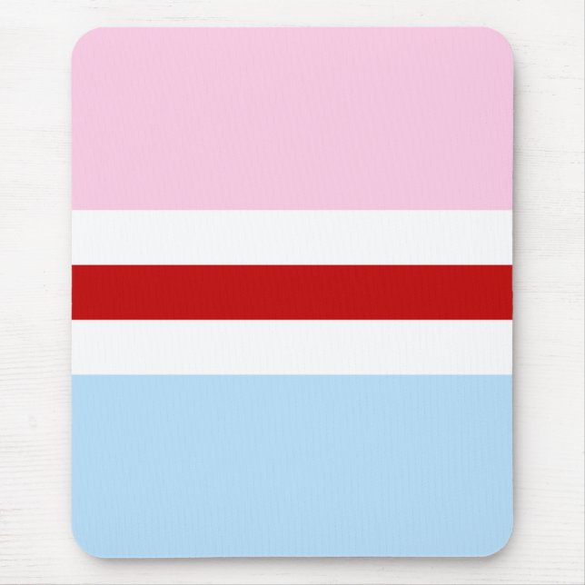 Hijra Pride Flag Mouse Pad (Front)