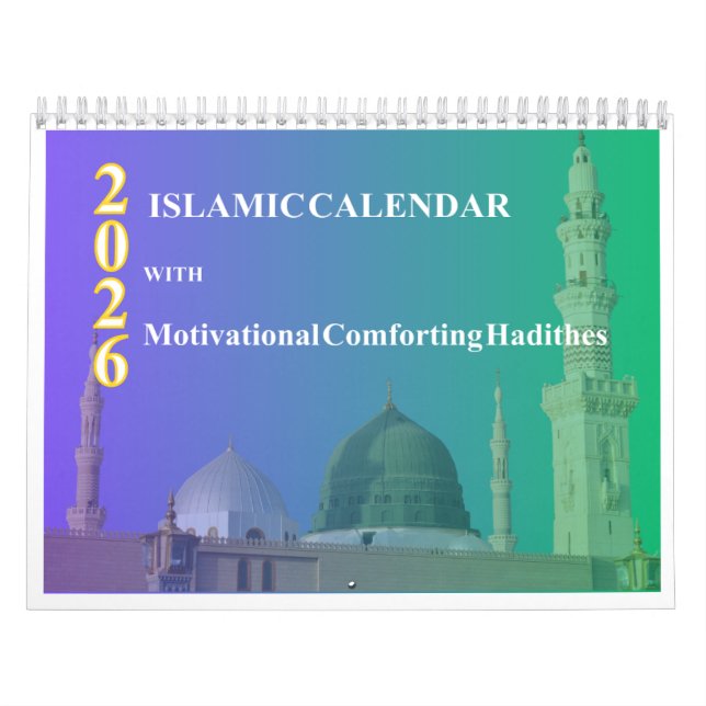 Hijri Calendar 2026 – With Islamic Hadithes (Cover)