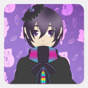 Hikaru Ohayashi Square Sticker