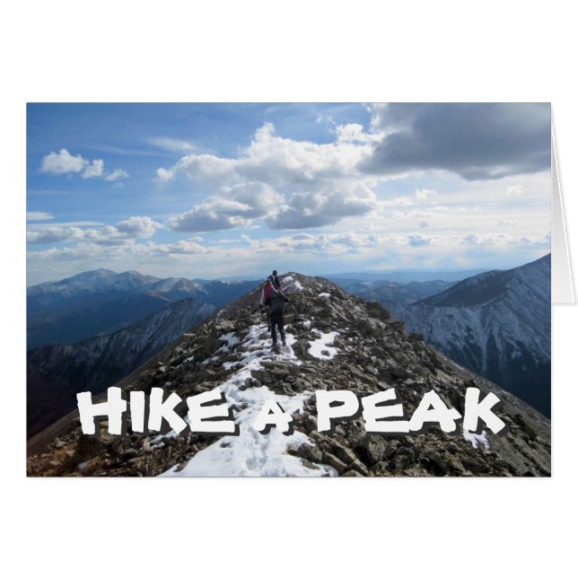 Hike a Peak (Front Horizontal)