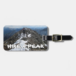 Hike a Peak Luggage Tag