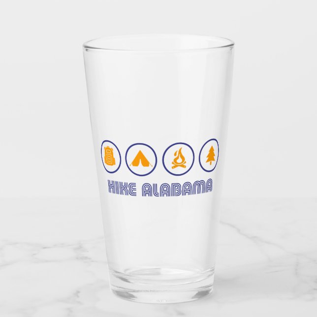 Hike Alabama Glass (Front)
