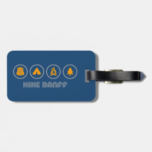 Hike Banff National Park Luggage Tag