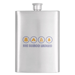 Hike Bluerock Wildland Provincial Park Hip Flask