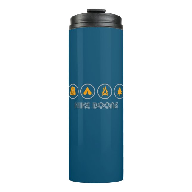 Hike Boone North Carolina Thermal Tumbler (Front)