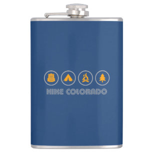 Hike Colorado Hip Flask