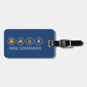 Hike Colorado Luggage Tag