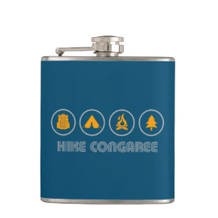 Hike Congaree National Park Hip Flask
