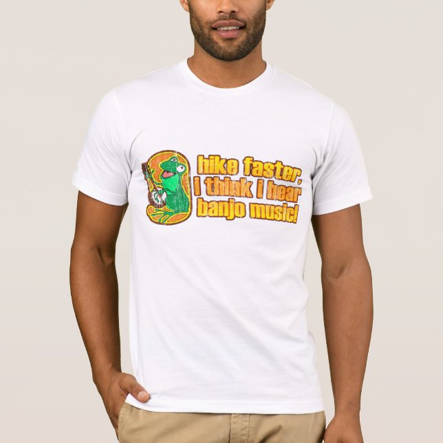 Hike Faster Frog T-Shirt (Front)