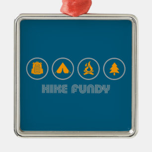 Hike Fundy National Park Metal Ornament