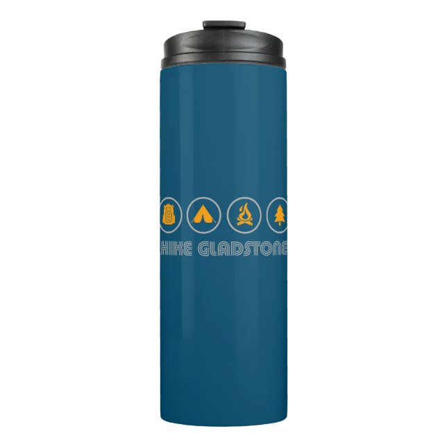 Hike Gladstone Provincial Park Canada Thermal Tumbler (Front)