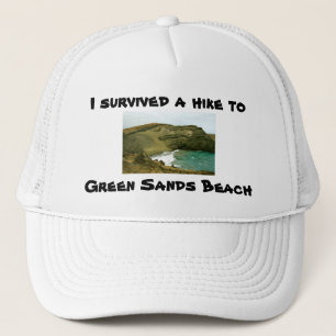 Hike Hawaii Green Sand Beach Trucker Hat