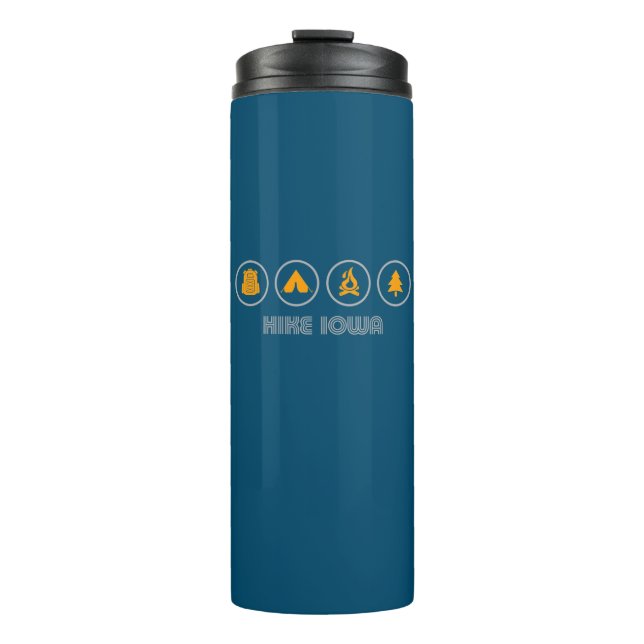 Hike Iowa Thermal Tumbler (Front)