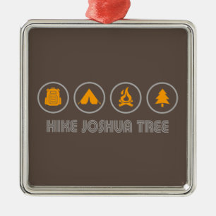 Hike Joshua Tree National Park Metal Ornament