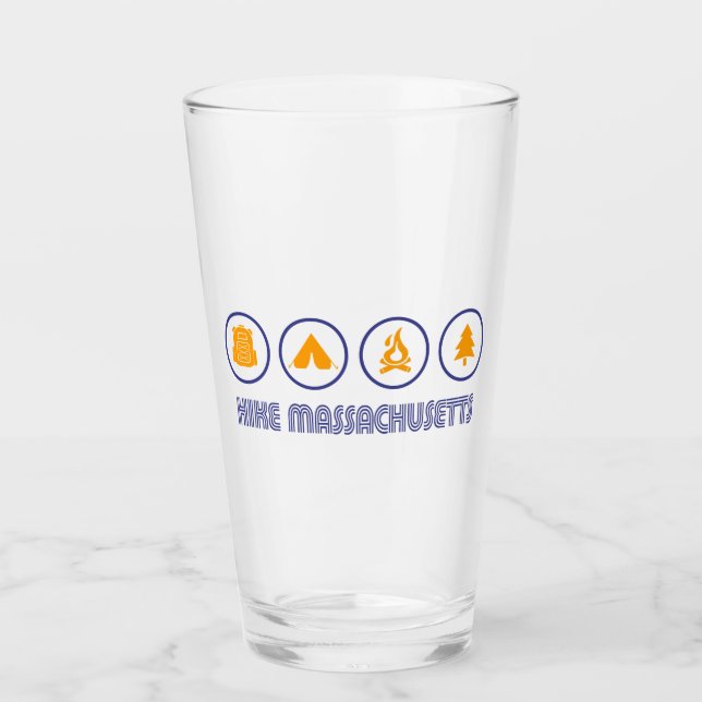 Hike Massachusetts Glass (Front)