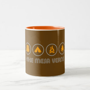 Hike Mesa Verde National Park Two-Tone Coffee Mug
