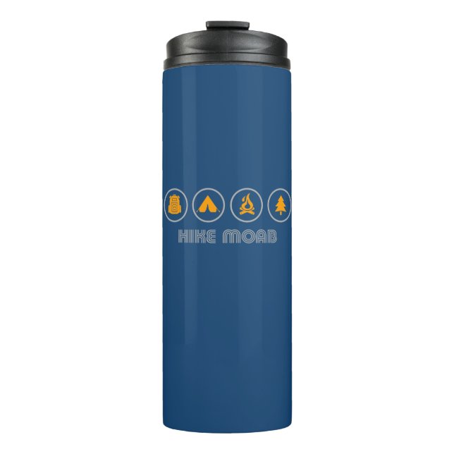 Hike Moab Utah Thermal Tumbler (Front)