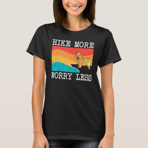 Hike More Worry Less Norwich Terrier Graphic Hikin T-Shirt