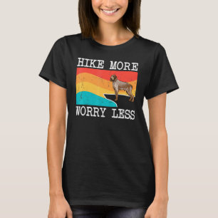 Hike More Worry Less Spinoni Italiani Graphic Hiki T-Shirt