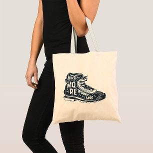 Hike More Worry Less Tote Bag