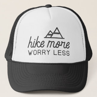 Hike More, Worry Less Trucker Hat