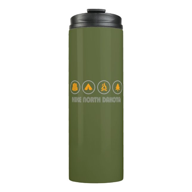 Hike North Dakota Thermal Tumbler (Front)