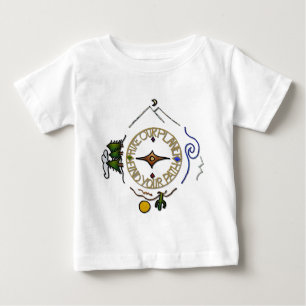 Hike Our Planet Hiker's Soul Compass Baby T-Shirt