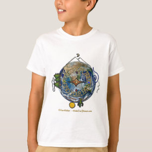 Hike Our Planet Hiker's Soul Compass Earth T-Shirt