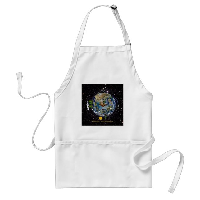 Hike Our Planet Hiker's Soul Compass Space Standard Apron (Front)