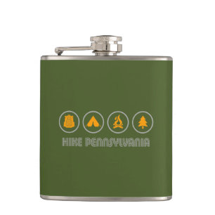 Hike Pennsylvania Hip Flask