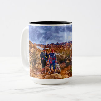 Hike Prescott Two-Tone Coffee Mug