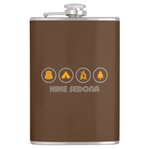 Hike Sedona Hip Flask