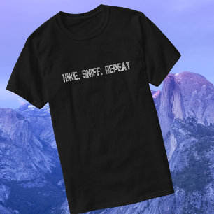 Hike, Sniff, Repeat Hiking Dog T-Shirt