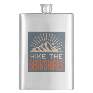 Hike The Berkshires Massachusetts Sunburst Hip Flask