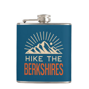 Hike The Berkshires Massachusetts Sunburst Hip Flask
